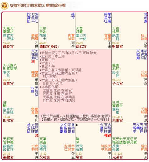 生日 命盤|紫微斗數算命